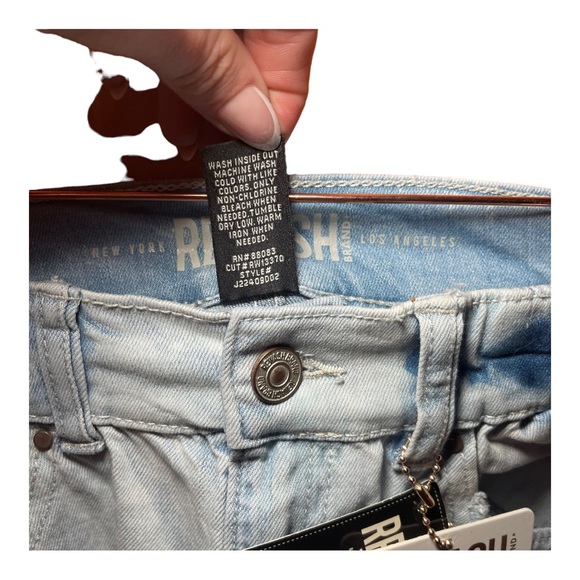 REWASH The Mom Jean Real Curve 11/30 NWT - Picture 4 of 7